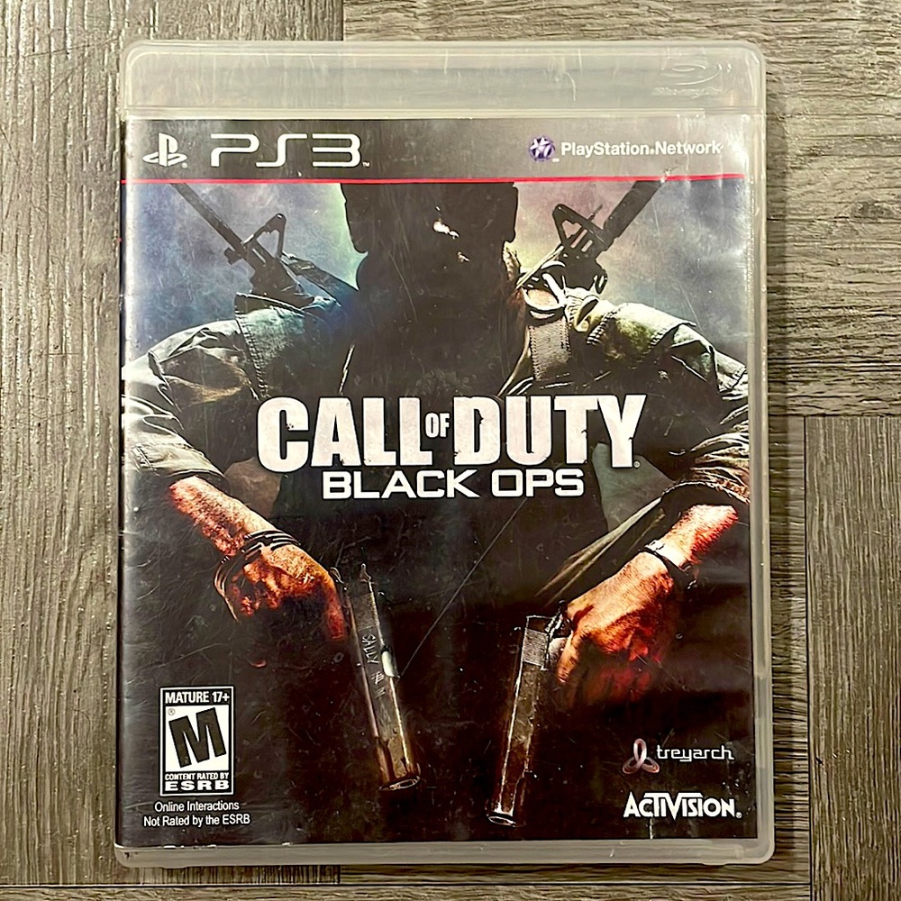 NWT Call of Duty Black Ops PS3 Rated: M Mature 17+ Activision